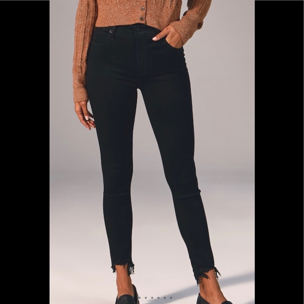 Abercrombie Super Skinny Ankle High Rise Jean